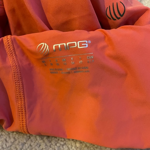 MPG athletic shorts | size:S | orange | - Picture 2 of 3